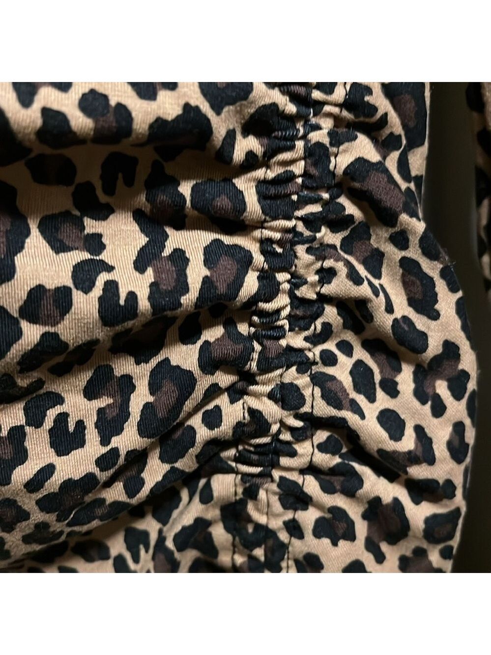 Leopard Print Maternity Dress - Picture 4 of 4